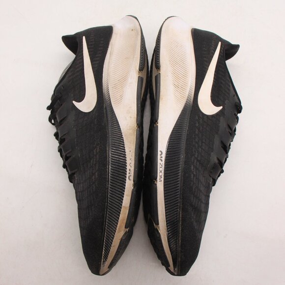 Nike Air Zoom Pegasus 37 Men's 11.5 Black Lace Up Running Shoe BQ9646-002 - Picture 8 of 10